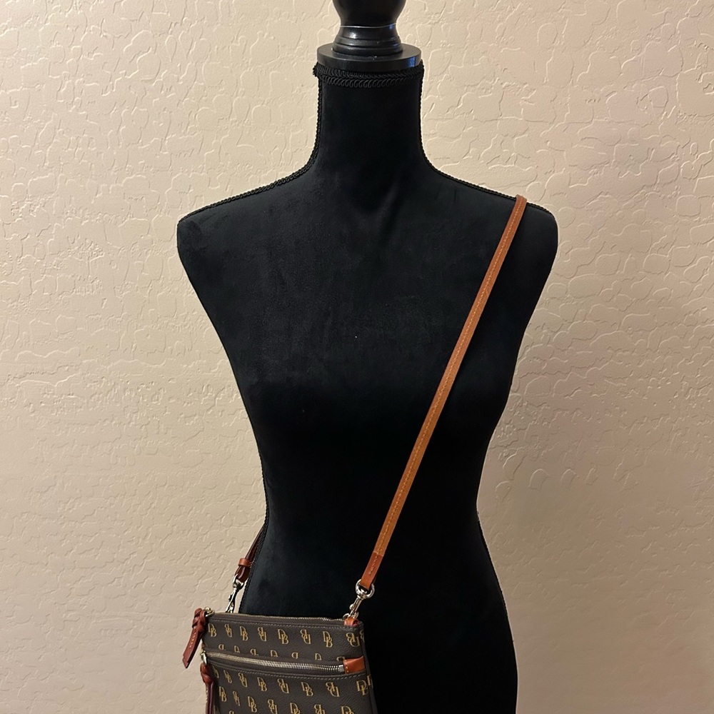 Dooney & Bourke Brown Crossbody Bag